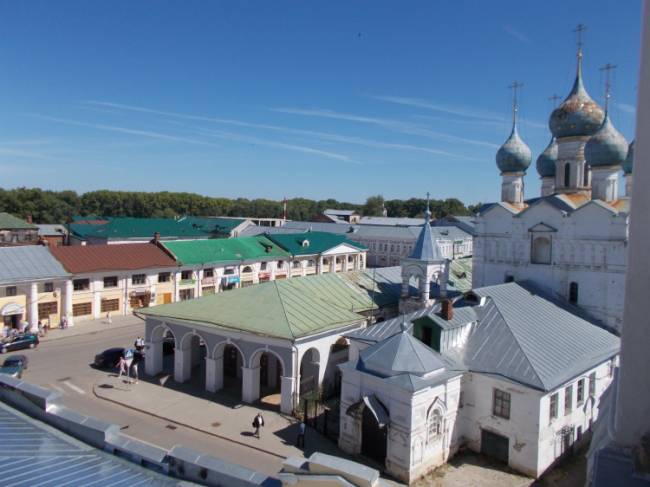 Ростов Великий, вид с соборной звонницы
